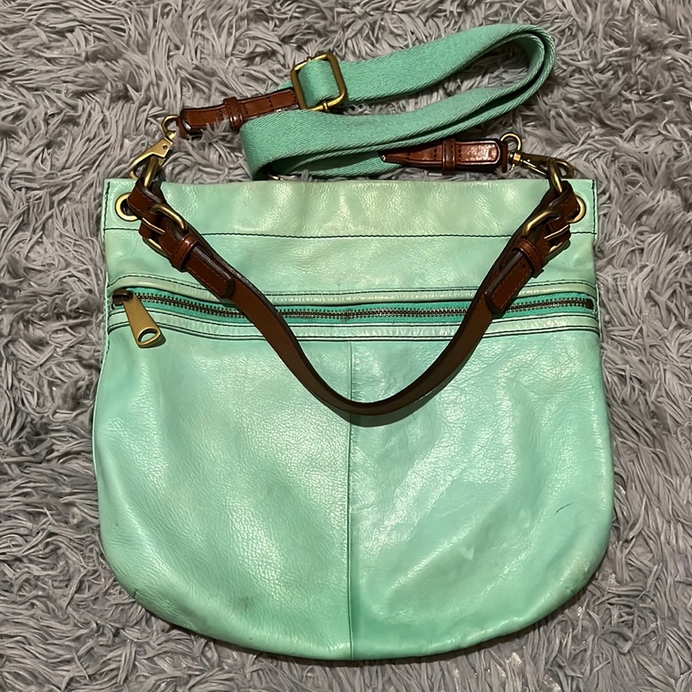 Fossil Leather Medium Crossbody